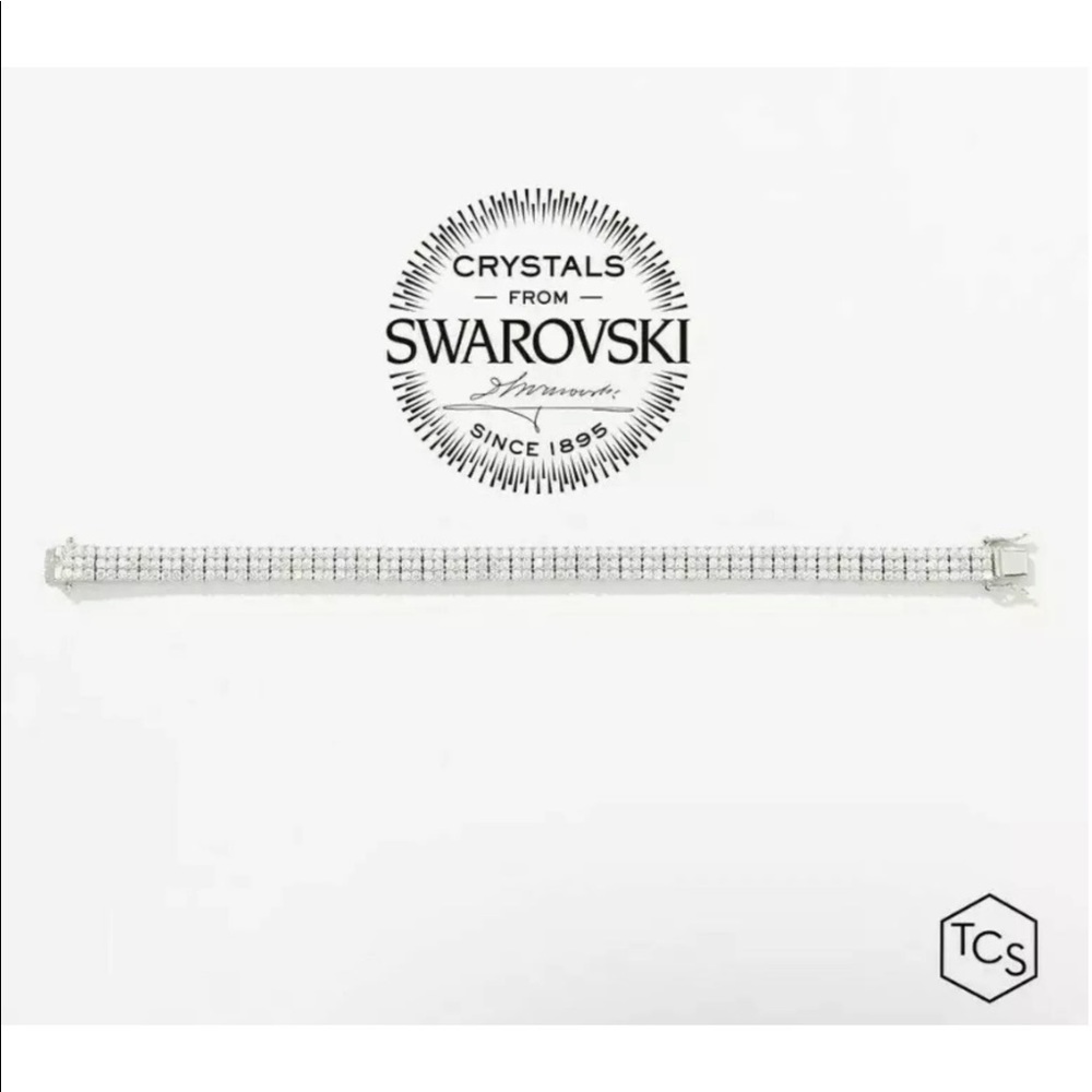 Touchstone Crystal by Swarovski Be Seen Bracelet - Tennis Bracelet
